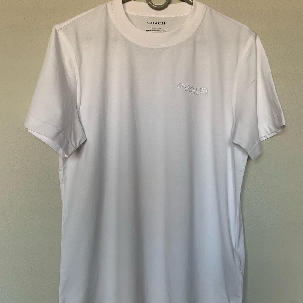 Coach Men's Classic White Tee